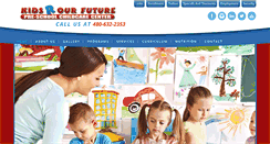 Desktop Screenshot of kidsrourfuture.com